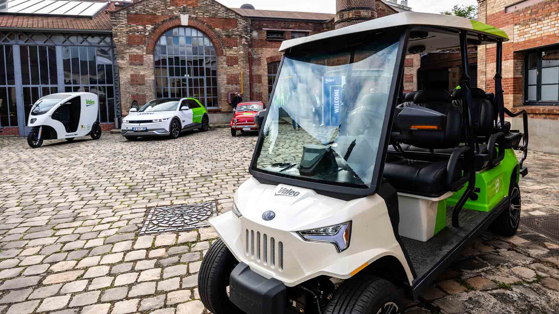 Reportage photo événementiel Mondial de l'Auto Valeo agence photo Paris Couloir 3