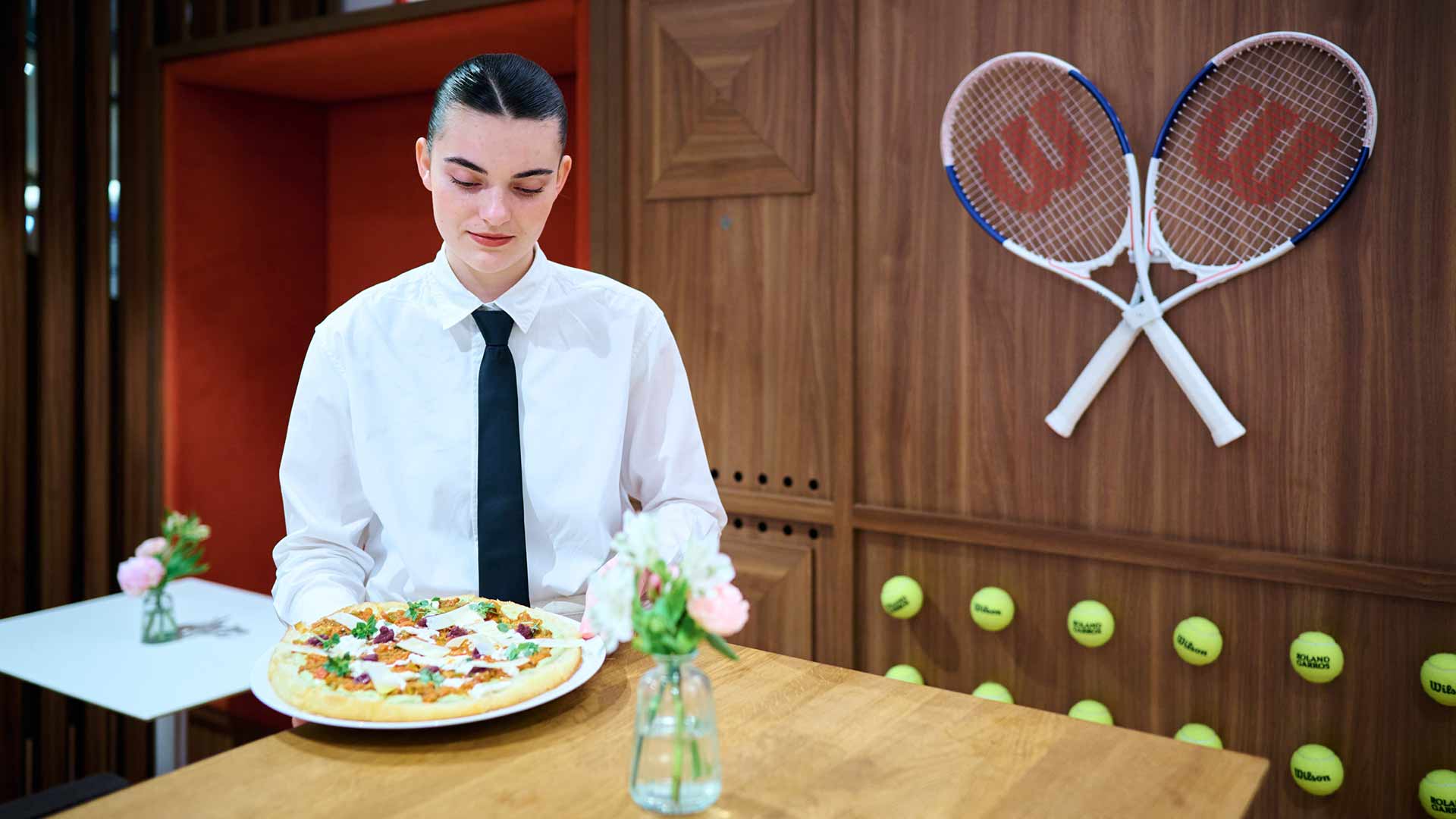 Photographe publicitaire Paris Couloir 3 Roland Garros Sodexo